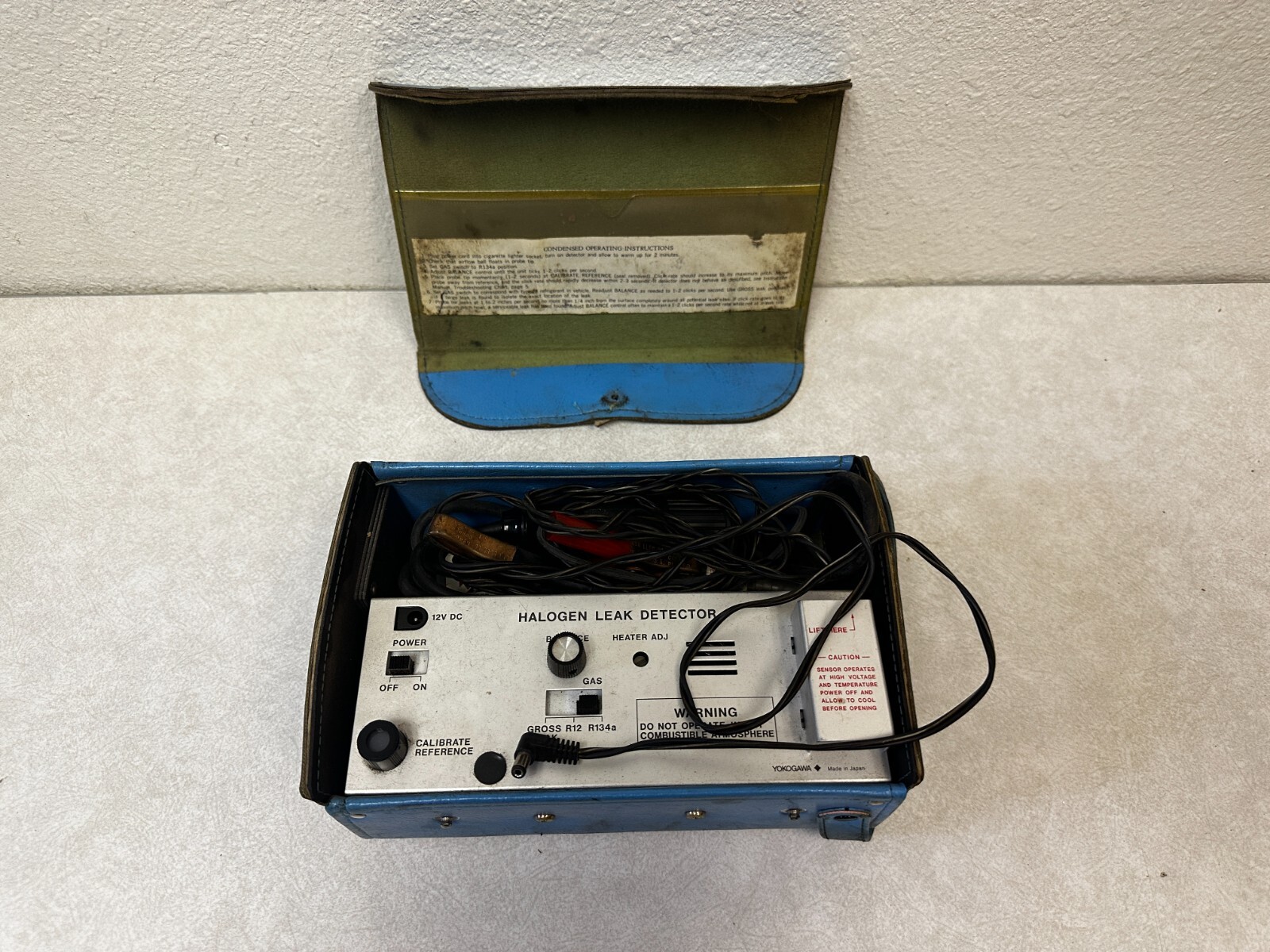 Yokogawa J39400 R12/R134a Refrigerant Leak Detector eBay