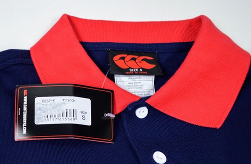 NWT Canterbury Men's S Irish Munster Rugby Shirt, Navy Blue & Red (Small) - Picture 7 of 7