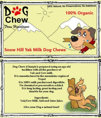 Himalayan Snow Hill Dog Chews Yak Milk Cheese Treats - Choices Of Multiple Sizes - Picture 9 of 32