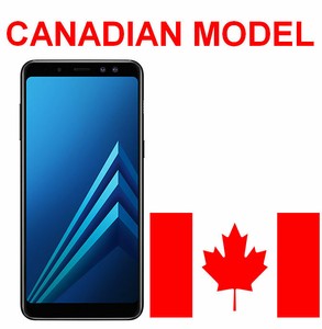 Samsung A8 2018 32GB Canadian Model Black/ Orchid Grey Unlocked A530W Smartphone