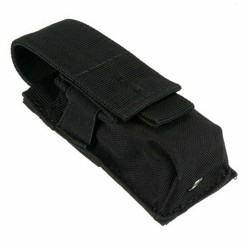 9MM Tactical Molle Single Pistol Mag Bag Outdoor Magazine Pouch Close Holster - Picture 3 of 22