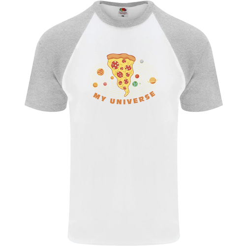 Mi Universo De Pizza Camiseta De Béisbol Divertida Para Hombre S/S - Picture 35 of 43