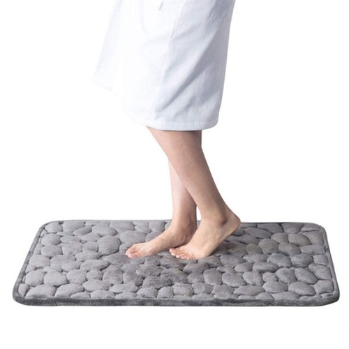 Bathroom Non-slip Carpet Absorbent Memory Foam Shower Bath Mat Floor Rug Doormat - Picture 15 of 22