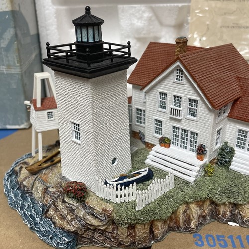 Harbour Lights "Hendricks Head" Lighthouse #274 Maine 2002 (2454/9500) W/OB COA - Picture 12 of 23
