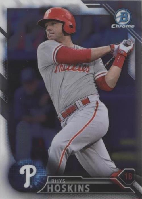 2016 Bowman Draft - Rhys Hoskins #BDC-186 - 1 of 1