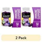 2-AIRBORNE ELDERBERRY 50 GUMMIES EACH NEW 04/2026