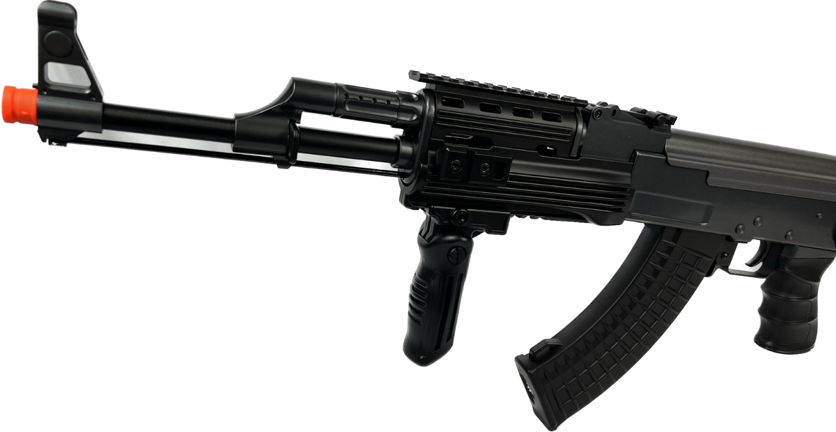 トイガン ak47S Amazon.com: LilPals' 27 Inch AK-47 Toy Machine Gun Rifle