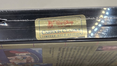 Donald Duck (VHS, 1984) Disney Limited Gold Edition Cartoon Classics NEW SEALED - Picture 8 of 9