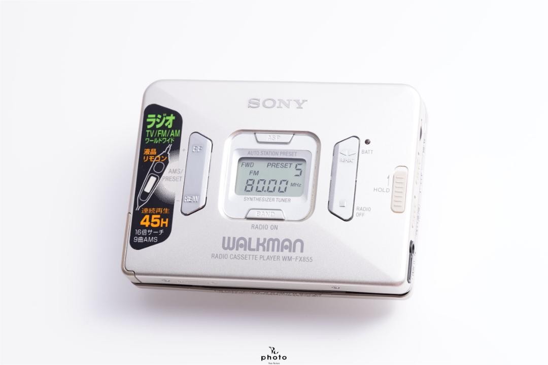 SONY WALKMAN FM/AM ウォークマン WM-FX855 GOLD Used SONY WALKMAN Radio Cassette Player WM-FX855 GOLD