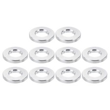 M8 Aluminum Spacers, 10 Pcs Metal Spacer Aluminum 8.2mm ID x 16mm OD x 2.5mm L