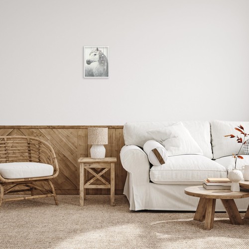 Stupell Industries Spirit Stallion Horse with Flower Crown Wall Art, 11 x 14,... - Picture 2 of 9