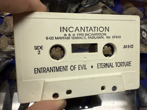 1990 INCANTATION DEMO DEATH METAL CASSETTE UNDERGROUND RARE - Picture 3 of 3