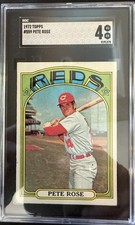 1972 Topps - Pete Rose #559 SGC 4