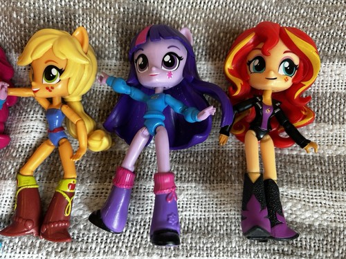 My Little Pony Equestria Girls Minis Bundle 5 X Doll Figures With No Skirts - Picture 3 of 4