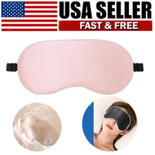 US 1PCS Travel 3D Eye Mask Sleep Soft Padded Shade Cover Rest Relax Blindfold