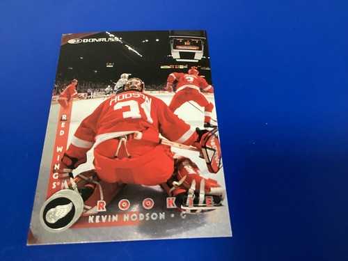 1997-98 Donruss Hockey - #199 Kevin Hodson Rookie - Detroit Red Wings