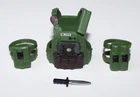 PURGE 54 Night Force Quick Kick Vest Lot GIJOE CLASSIFIED SERIES 6" Scale 1/12