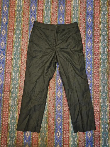 J. Crew Kate Size 10 Dress Pants Womens Business Slacks JCrew Black - Picture 1 of 4