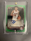 2025-26 Bowman 1st Auto Brayden Burries Green #41/99 Arizona