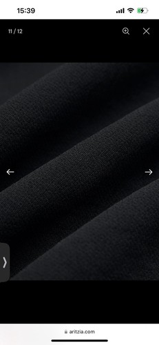 NWOT ARITZIA wilfred effortless Black Ressential size 2 - Imagen 5 de 8