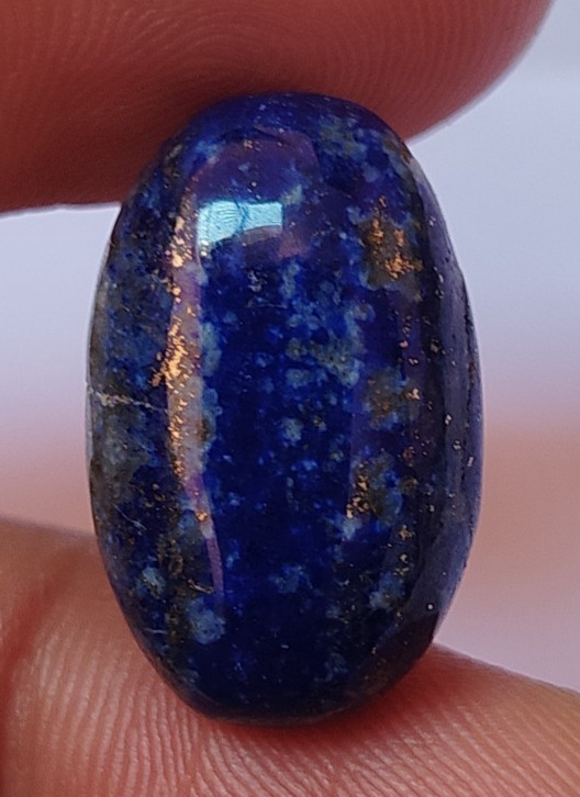 Natural Lapis Lazuli 15.55 Ct. Oval Cabochon Loose Gemstone for Ring & Pendant
