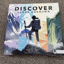 Discover: Lands Unknown Board Game  Fantasy Exploration Adventure Preowned