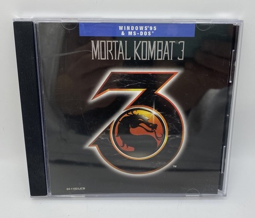 MORTAL KOMBAT 3 PC Game 1995 Vintage Midway Windows 95/ DOS , Near Mint Disc ! - Picture 1 of 5