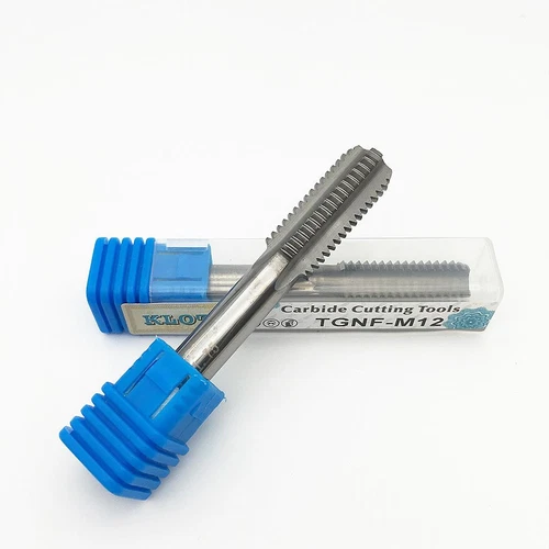 KLOT Solid Carbide Plug Tap M2-M24 Straight Flute Machine Metric Screw Thread