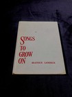 Songs To Grow On Beatrice Landeck 1950 Ninth Printing
