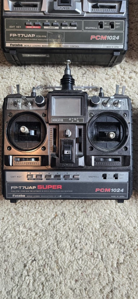 (4) X Futaba FP-T7UAP 7 channel PCM1024 Transmitters. Untested - Image 4 of 4