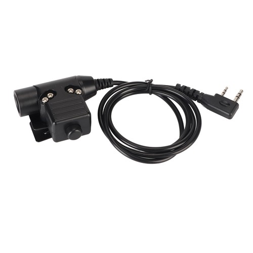 `Radio Walkie Talkie Adapter Kabel 90Cm U94 Ptt Push To Talk Headset Kabel P - Photo 16/22