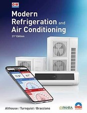 Modern Refrigeration and Air - Hardcover, by Althouse Andrew D.; - Very Good