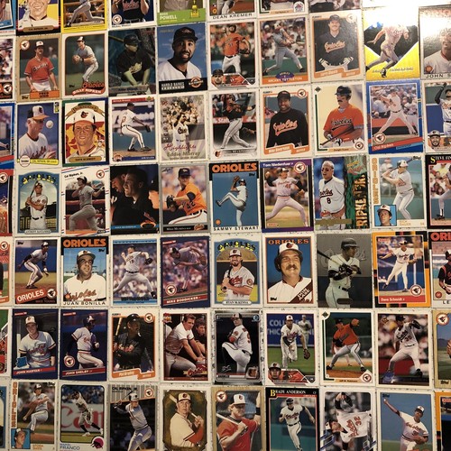 77 Baltimore Orioles Cards Jim Palmer Dean Kremer Cal Ripken Jr Eddie Murray