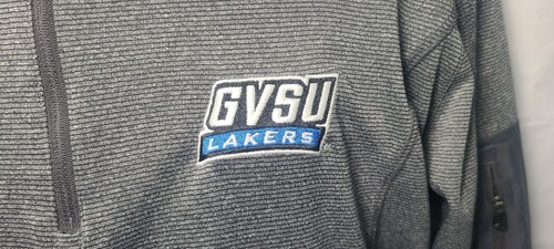PING Golf Grand Valley State Sensor Cool 1/4 Zip Gray Pullover Sz Medium ~ Used - Picture 3 of 11