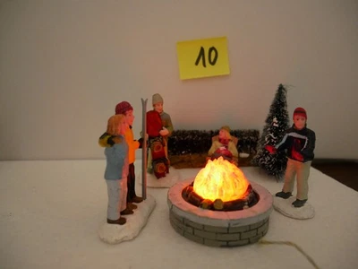 LEMAX   ACCESSOIRES  Ensemble autour du feu skieurs variante - Photo 1/3