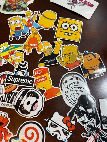 Collector’s Mixed Sticker Lot 80+ Hot Rod Art, Cartoon, Retro & Pop Culture Dec - Bild 7 von 11