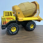 Vintage 1980s Tonka Cement Mixer Truck Pressed Steel XMB-975 *used (02)