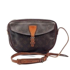 Louis Vuitton Monogram Jeune Fille Shoulder Bag Brown Canvas Model M51226 LV