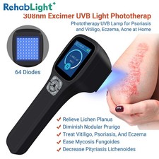 308nm Phototherapy Device Easy to Use UVB Light 64 Diode Face Neck Skin Condion