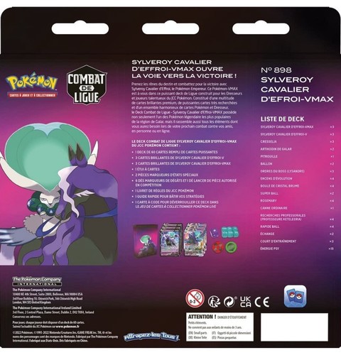 Pokemon TCG Shadow Rider Calyrex Vmax League Battle Deck Box Sealed Neu in OVP - Bild 2 von 3