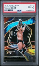 2024 Panini Select WWE Stone Cold Steve Austin Tie-Dye Ringside /25 PSA 10