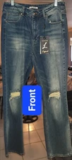 Legend Jeans, Men's 34 Blue Bootcut, Distressed Style NWT.