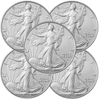 Lot of 5 - 2026 $1 American Silver Eagle 1 oz BU