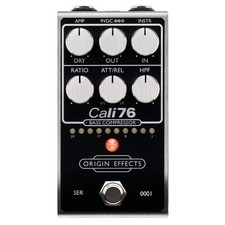 Origin Effects Cali76 Bass Compressor Bass Effects Pedal, Black