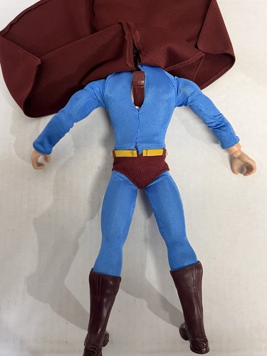 Superman 11.5" Action Figure Doll w/X-Ray Eyes DC Comics Fabric Costume Vintage - Picture 3 of 10