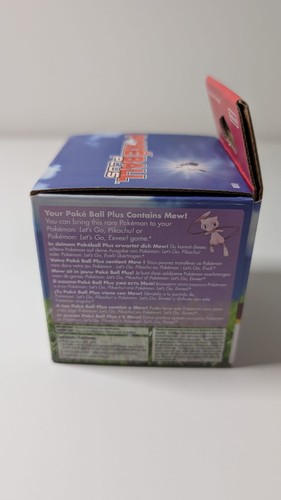 Pokéball Plus Controller + MEW INSIDE Switch Pokémon Let‘s Go! - NEU - UNOPENED - Bild 5 von 7
