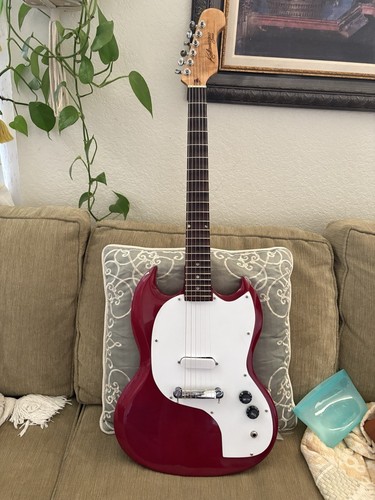 Kalamazoo KG-1 1960s Electric Guitar- Red