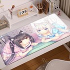 Anime Nekopara Keyboard Desk Mat Large Mouse Mat Locked Edge 60cm x 30cm