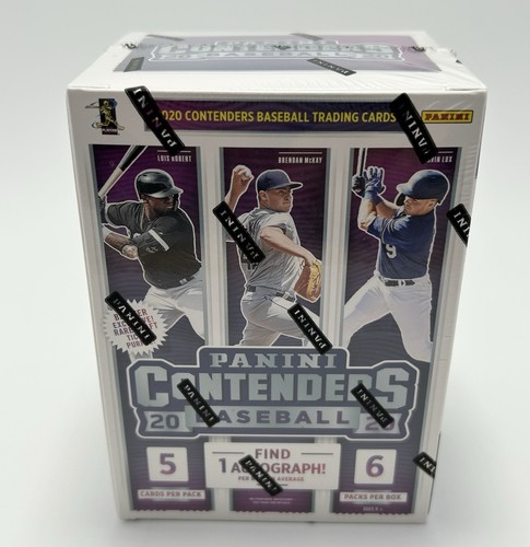 2020 Panini Contenders Baseball | MLB BLASTER BOX | Sealed NEW 1 AUTO PER BOX - Picture 1 of 5