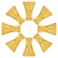 8 Pcs Box Corner Protectors Feet Decorative Vintage Furniture Brace